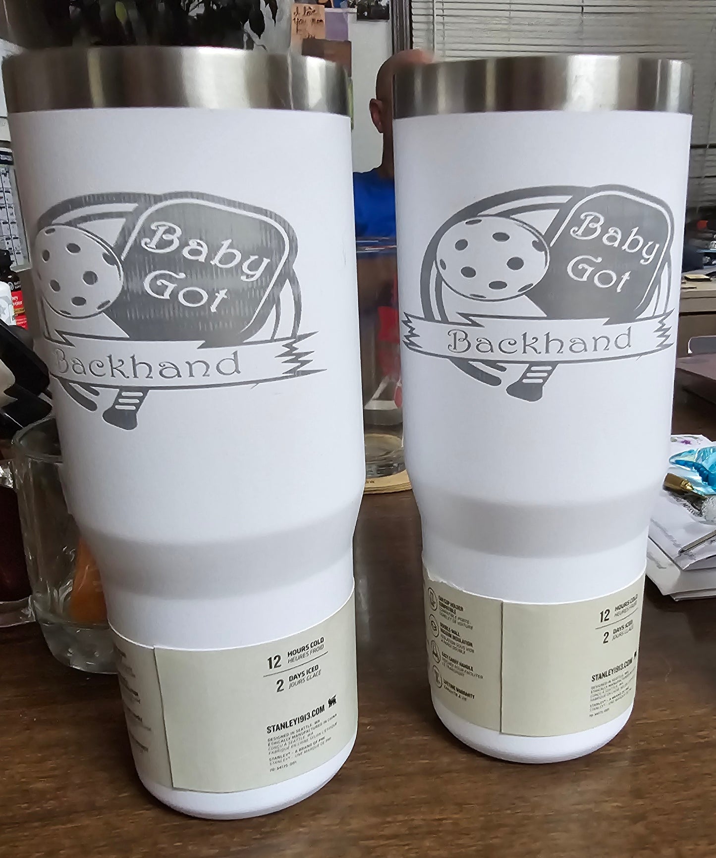 Tumblers, Mugs, and Koozies