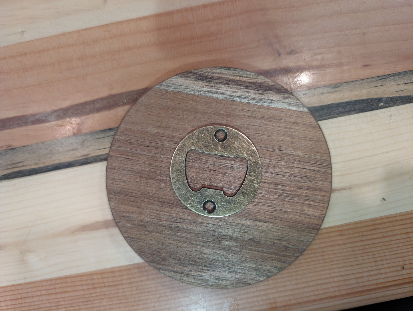 Coaster Bottle Openers