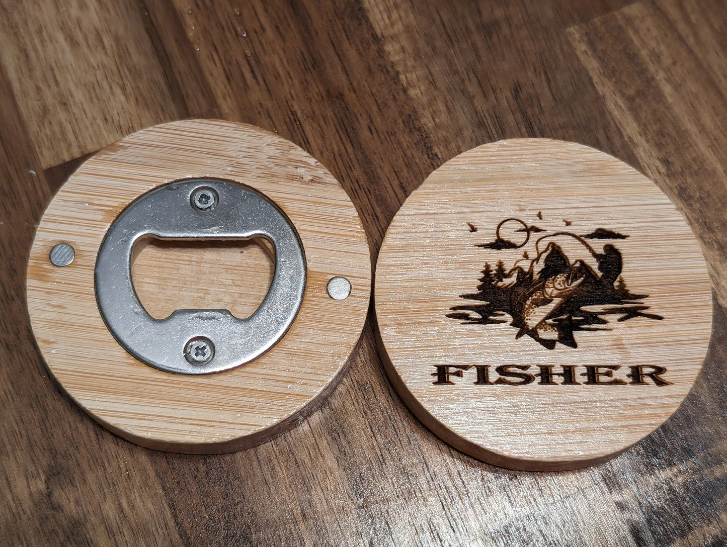 Coaster Bottle Openers
